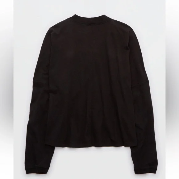 2 Aerie Cozy Mockneck Long Sleeve Tops - Picture 3 of 9
